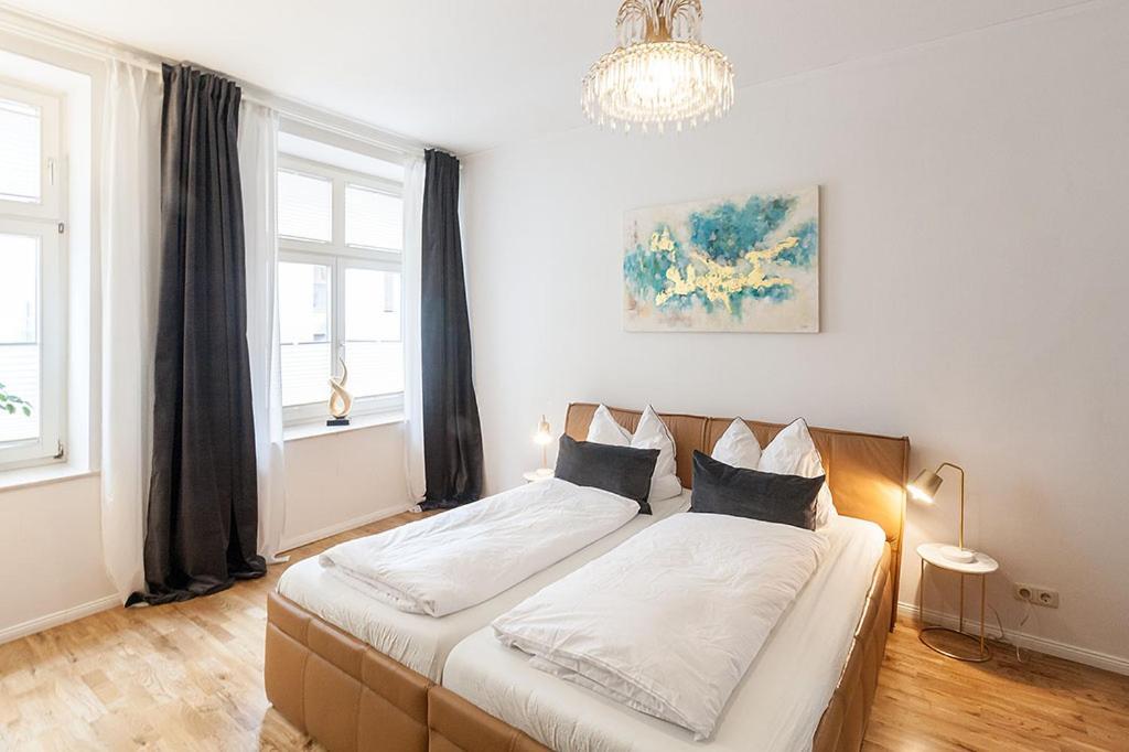 Stilvoll & Ruhig - Zentrale Top-Lage - King Bett Leipzig Exterior foto
